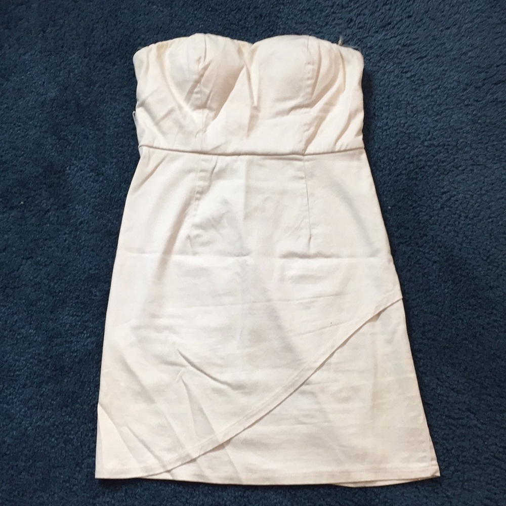 Cream Dress from Charlotte Russe!